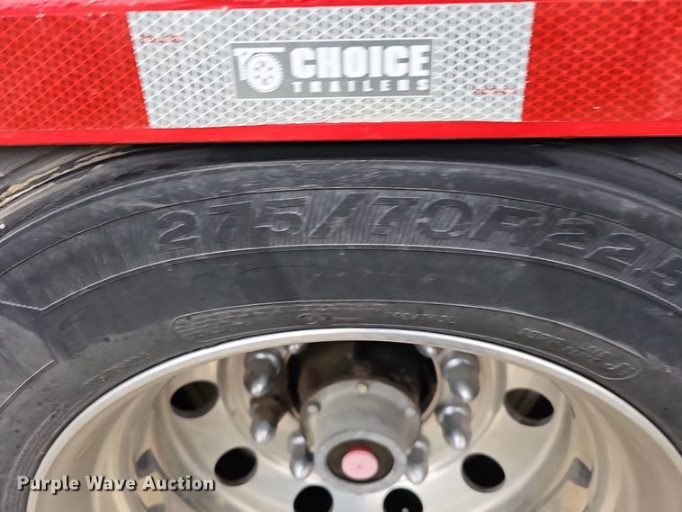 image for item DQ8469 2022 Choice Trailers 355 NG-PRO lowboy equipment trailer