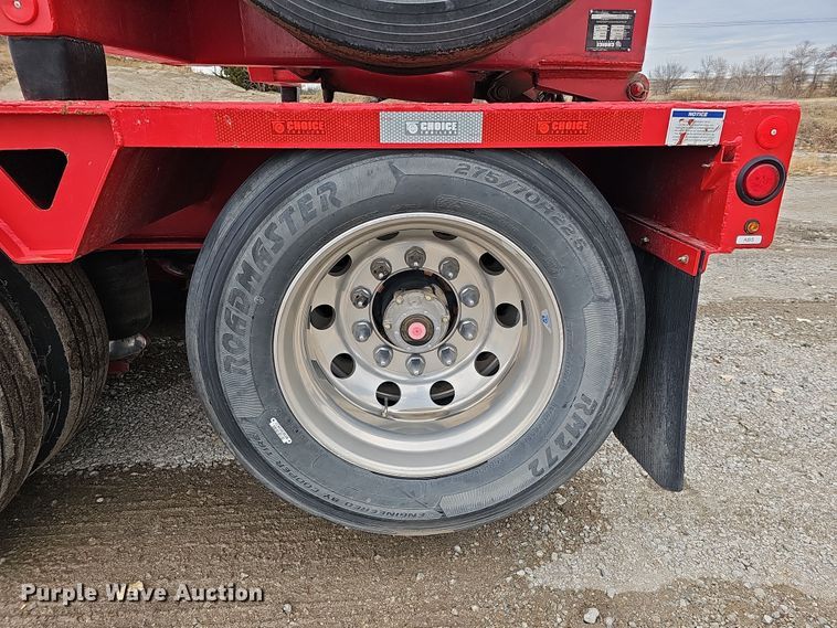 image for item DQ8469 2022 Choice Trailers 355 NG-PRO lowboy equipment trailer