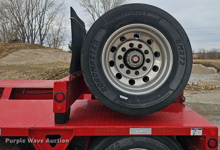 image for item DQ8469 2022 Choice Trailers 355 NG-PRO lowboy equipment trailer