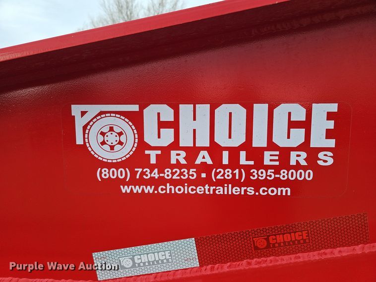 image for item DQ8469 2022 Choice Trailers 355 NG-PRO lowboy equipment trailer