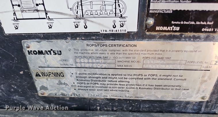 image for item DQ8474 2008 Komatsu D51PX-22 dozer