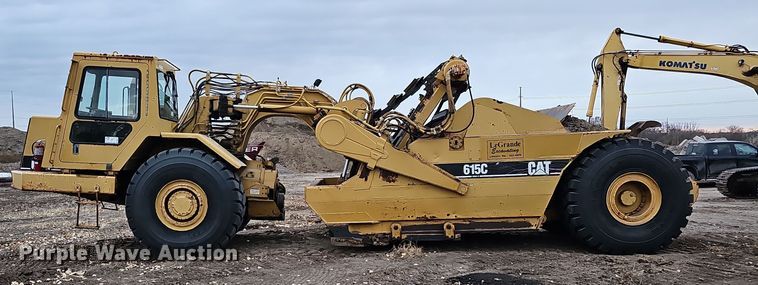 image for item DQ8477 2001 Caterpillar 615C Series II elevating scraper