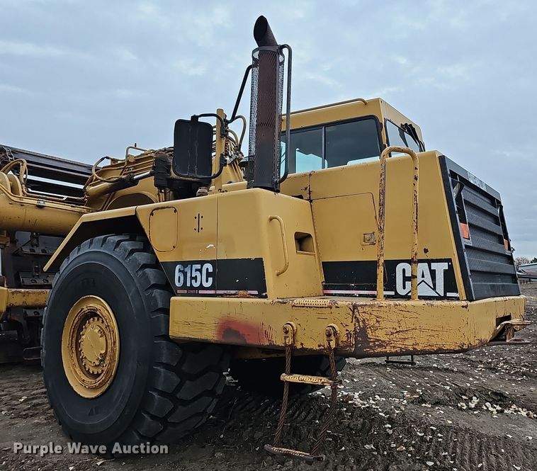 image for item DQ8477 2001 Caterpillar 615C Series II elevating scraper
