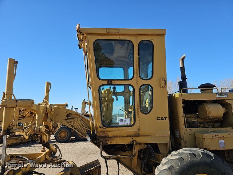 image for item DQ8485 1980 Caterpillar 140G motor grader