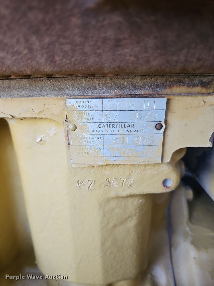 image for item DQ8485 1980 Caterpillar 140G motor grader