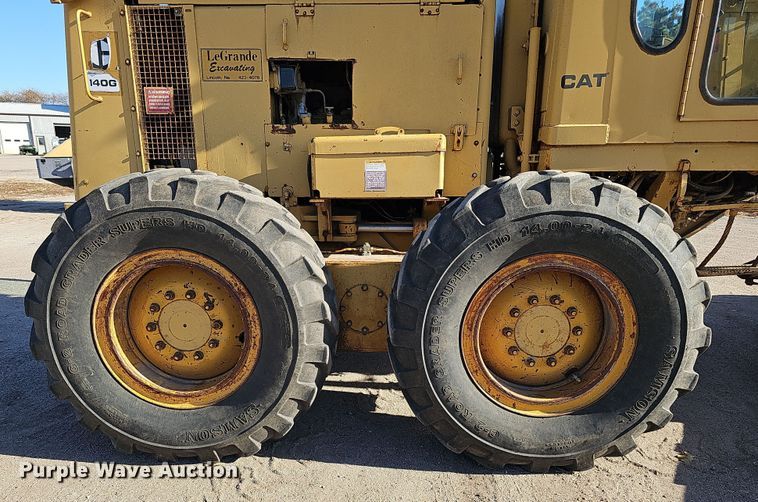 image for item DQ8485 1980 Caterpillar 140G motor grader