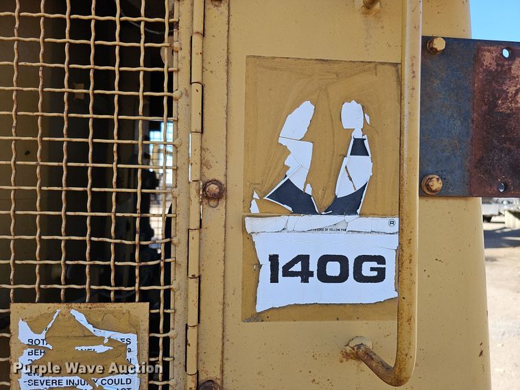 image for item DQ8485 1980 Caterpillar 140G motor grader