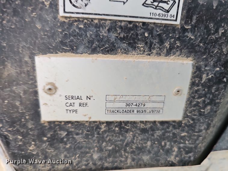 image for item DQ8486 2008 Caterpillar 953D track loader