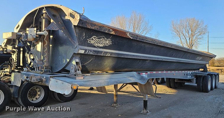 image for item DQ8490 2008 SmithCo S3-44-36 side dump trailer