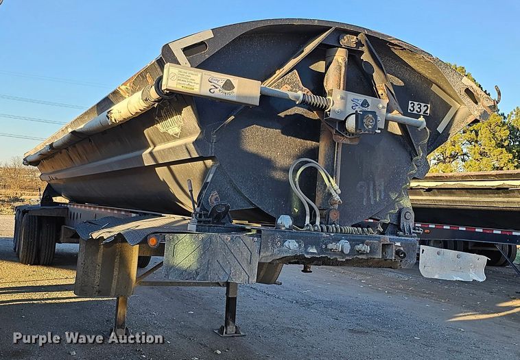 image for item DQ8490 2008 SmithCo S3-44-36 side dump trailer