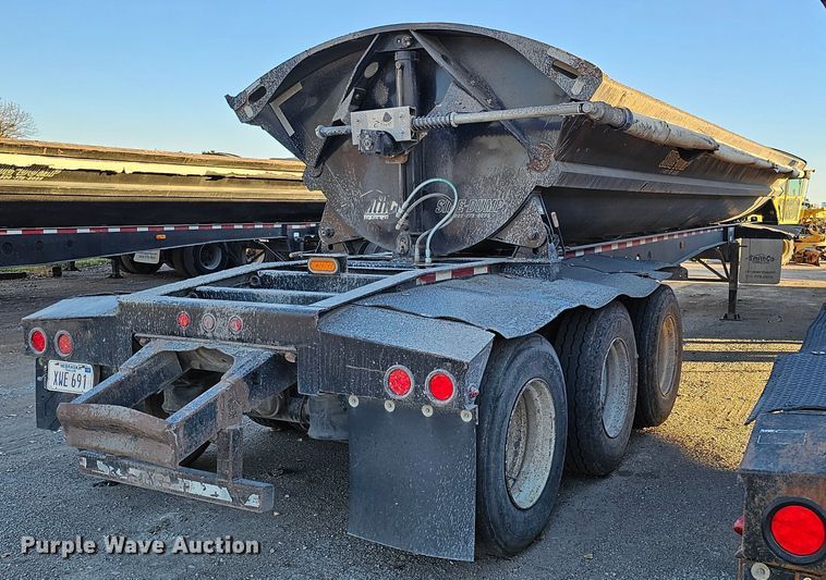 image for item DQ8490 2008 SmithCo S3-44-36 side dump trailer
