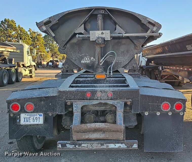 image for item DQ8490 2008 SmithCo S3-44-36 side dump trailer