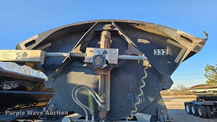 image for item DQ8490 2008 SmithCo S3-44-36 side dump trailer