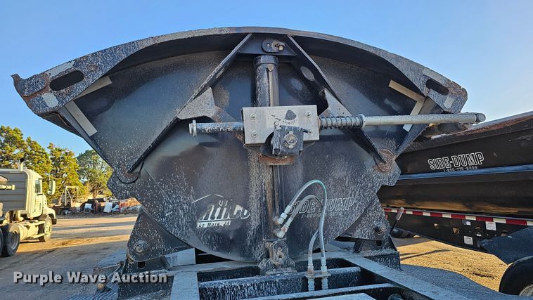 image for item DQ8490 2008 SmithCo S3-44-36 side dump trailer