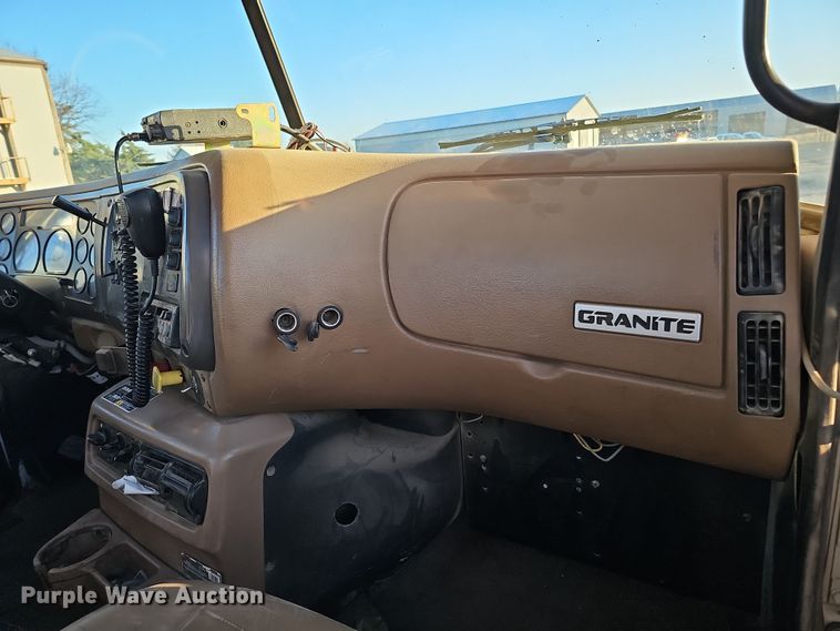 image for item IO9751 2007 Mack CV713 Granite  semi truck