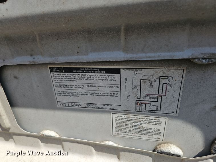 image for item IO9767 1997 Ford F250HD SuperCab pickup truck