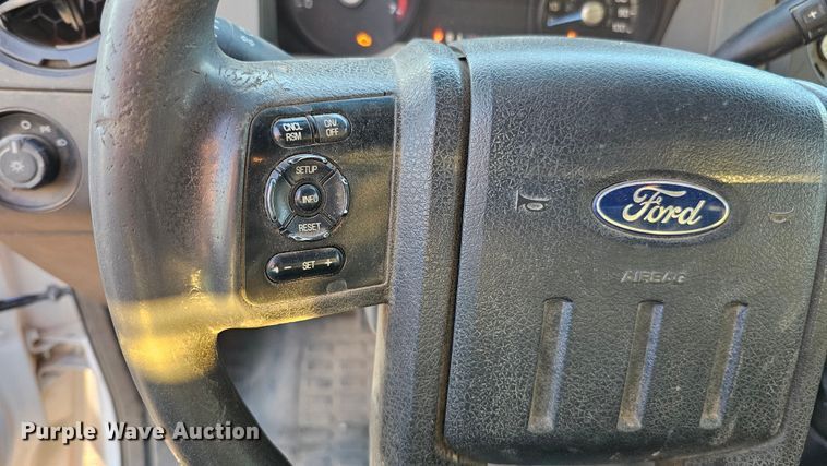 image for item IO9770 2011 Ford F350 Super Duty XL utility bed pickup truck