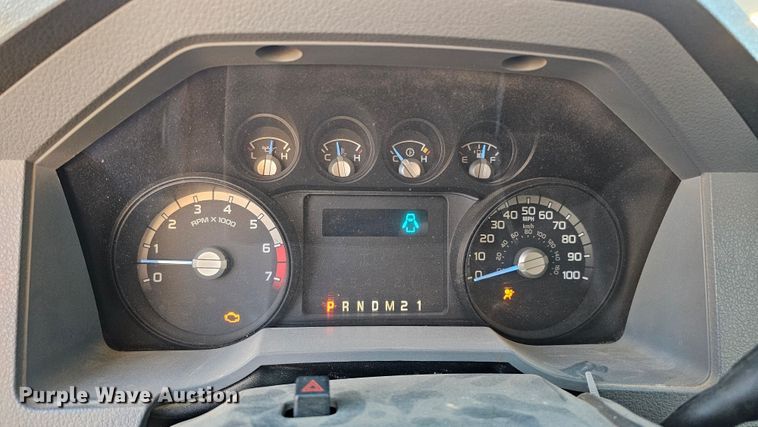 image for item IO9770 2011 Ford F350 Super Duty XL utility bed pickup truck