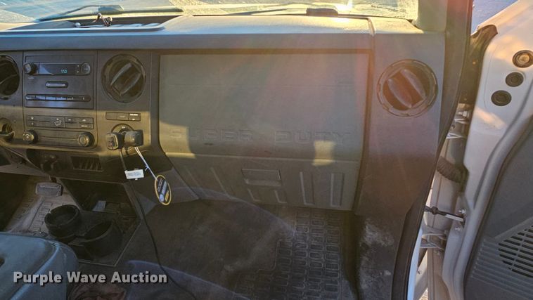 image for item IO9770 2011 Ford F350 Super Duty XL utility bed pickup truck