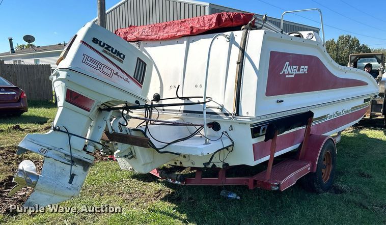 image for item DJ6430 1991  Angler Fun 'n' Sun Cruiser boat