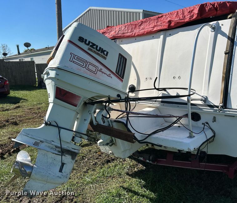 image for item DJ6430 1991  Angler Fun 'n' Sun Cruiser boat