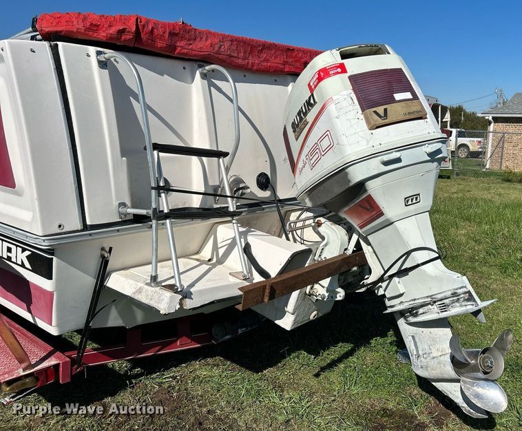 image for item DJ6430 1991  Angler Fun 'n' Sun Cruiser boat