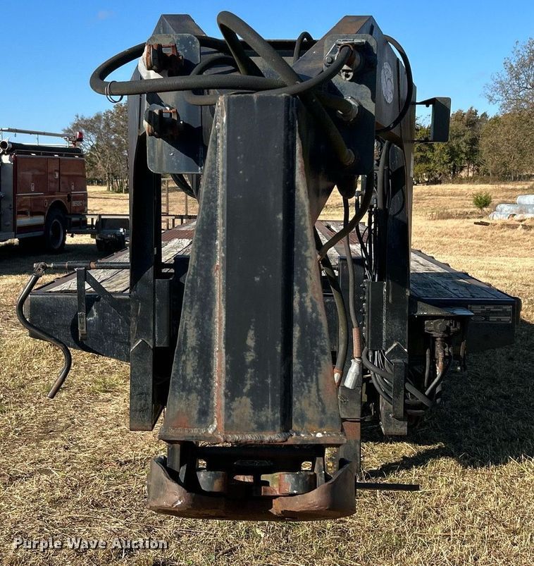 image for item DJ6460 1996 Ledwell  tilt deck equipment trailer