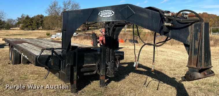 image for item DJ6460 1996 Ledwell  tilt deck equipment trailer