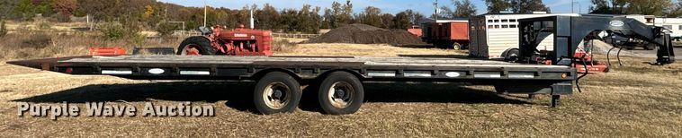 image for item DJ6460 1996 Ledwell  tilt deck equipment trailer