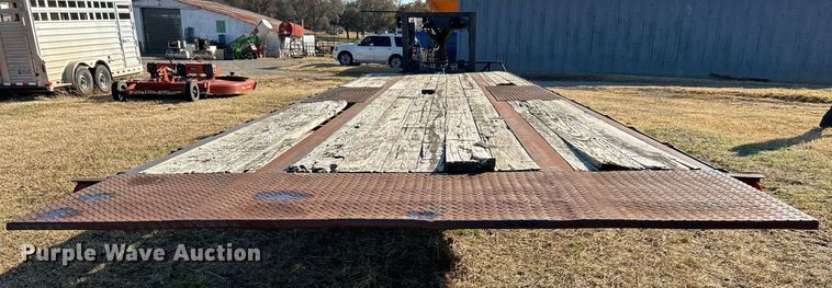 image for item DJ6460 1996 Ledwell  tilt deck equipment trailer