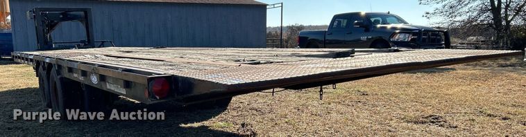 image for item DJ6460 1996 Ledwell  tilt deck equipment trailer