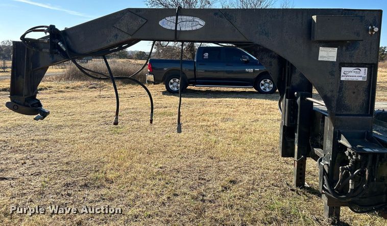 image for item DJ6460 1996 Ledwell  tilt deck equipment trailer