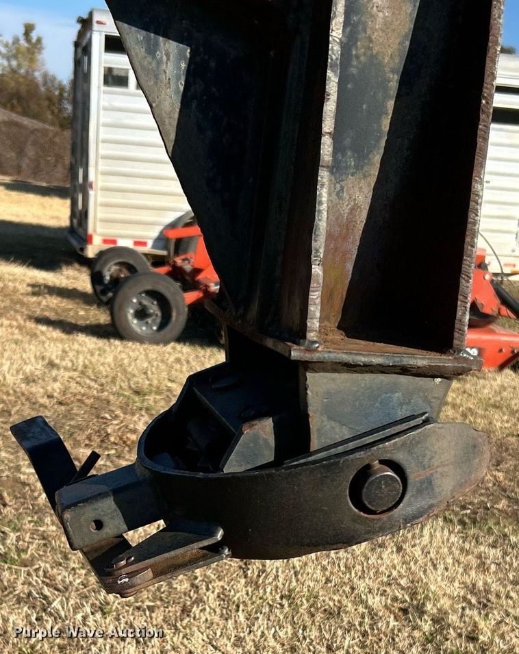 image for item DJ6460 1996 Ledwell  tilt deck equipment trailer