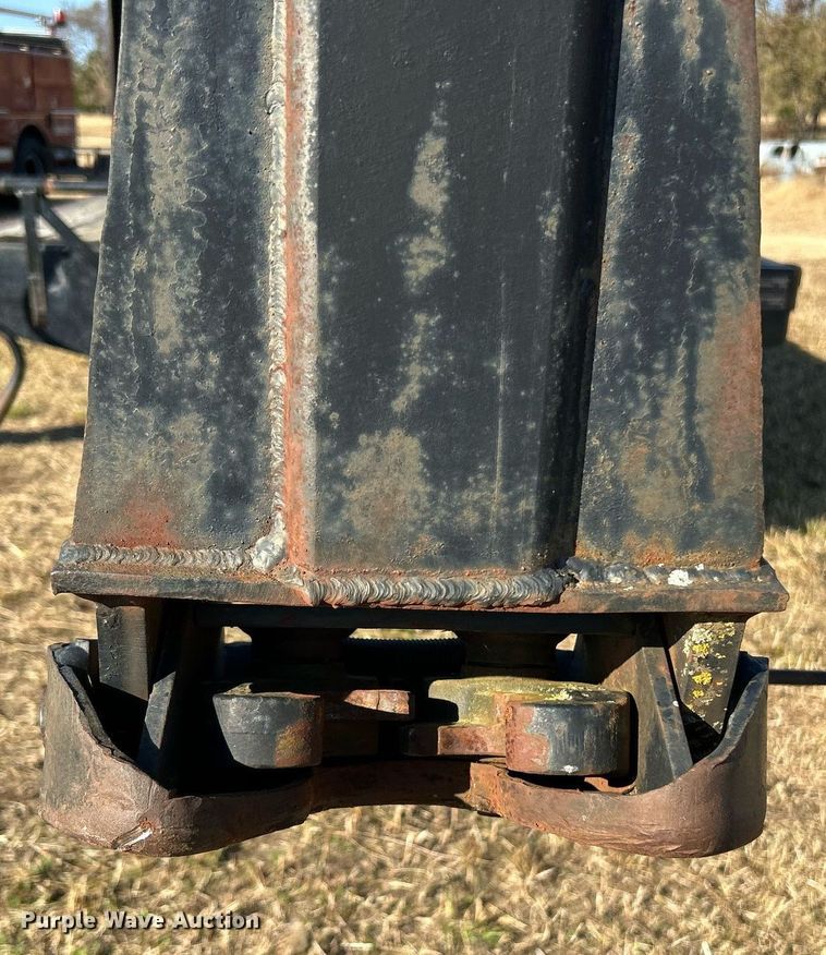 image for item DJ6460 1996 Ledwell  tilt deck equipment trailer