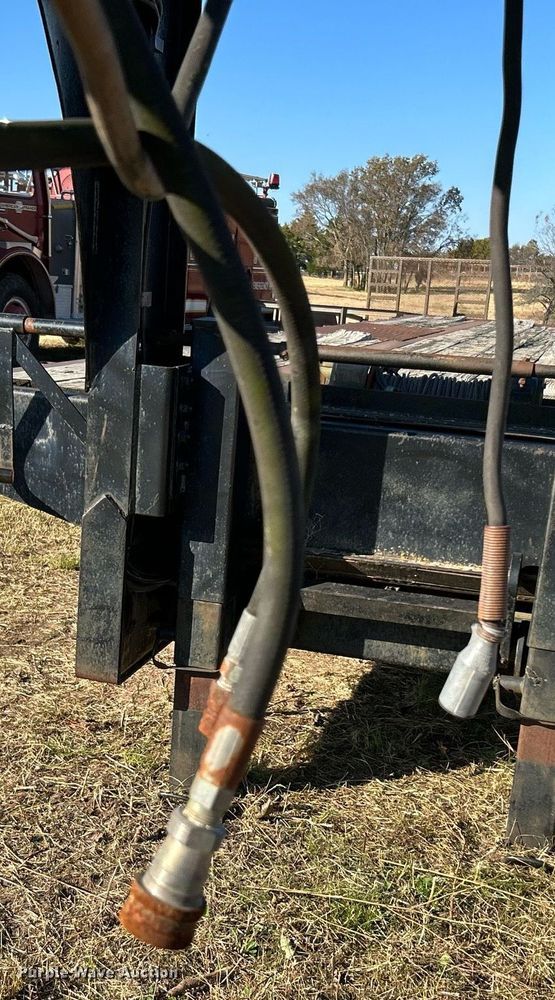 image for item DJ6460 1996 Ledwell  tilt deck equipment trailer