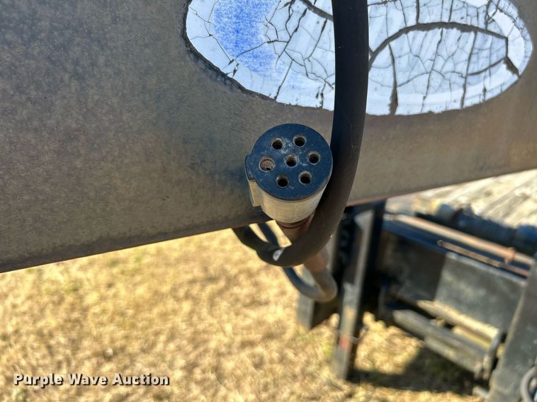 image for item DJ6460 1996 Ledwell  tilt deck equipment trailer