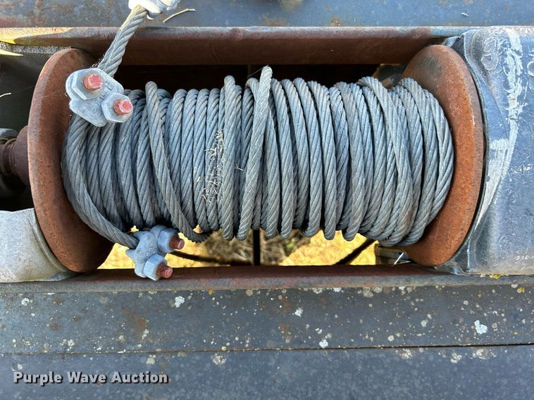 image for item DJ6460 1996 Ledwell  tilt deck equipment trailer