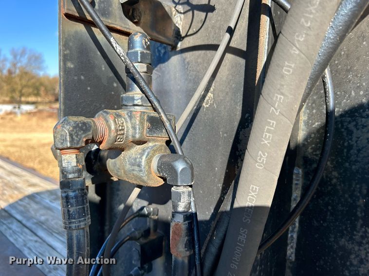 image for item DJ6460 1996 Ledwell  tilt deck equipment trailer