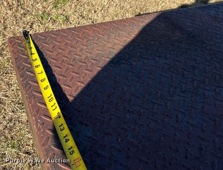 image for item DJ6460 1996 Ledwell  tilt deck equipment trailer