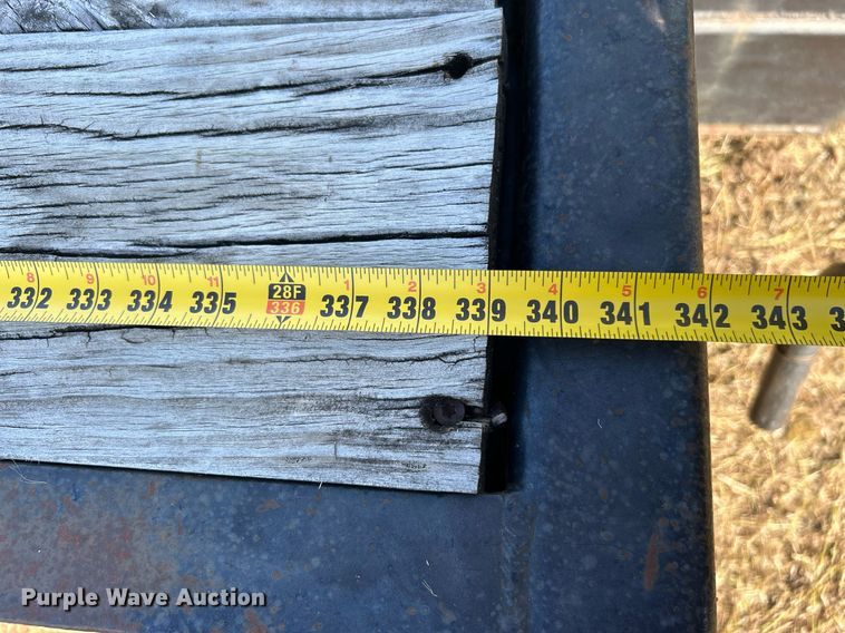 image for item DJ6460 1996 Ledwell  tilt deck equipment trailer