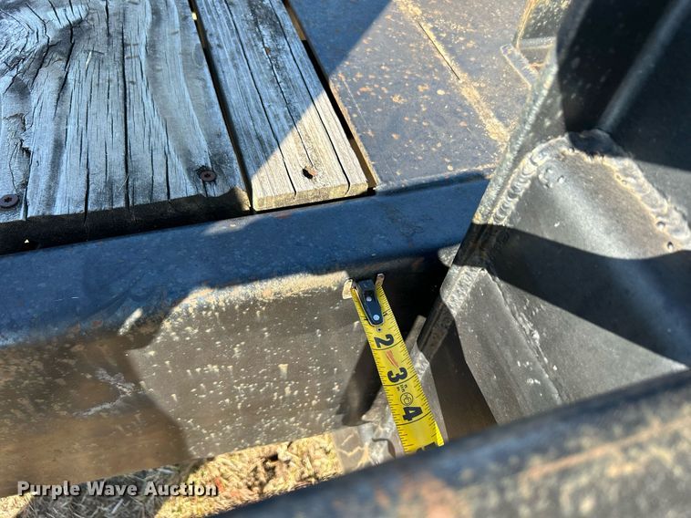 image for item DJ6460 1996 Ledwell  tilt deck equipment trailer