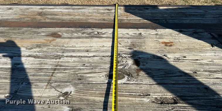 image for item DJ6460 1996 Ledwell  tilt deck equipment trailer