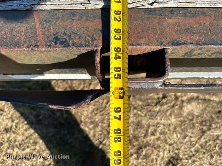 image for item DJ6460 1996 Ledwell  tilt deck equipment trailer