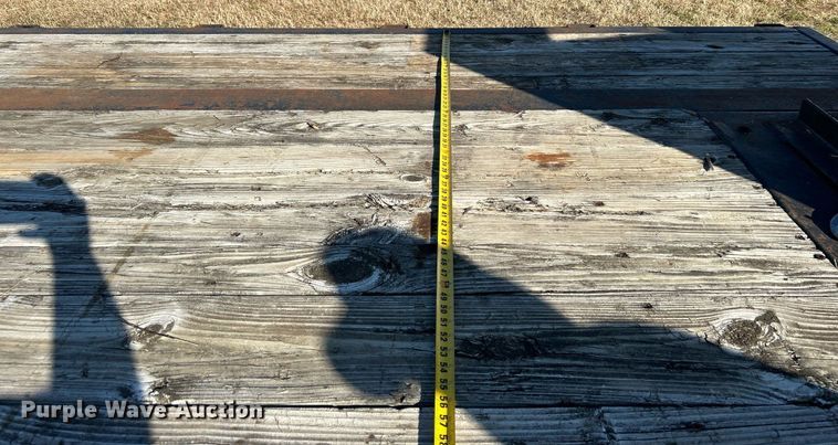 image for item DJ6460 1996 Ledwell  tilt deck equipment trailer