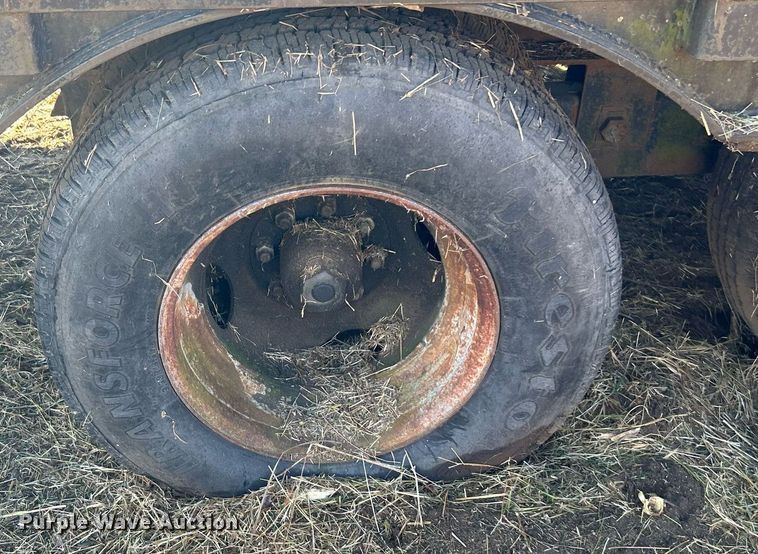 image for item DJ6460 1996 Ledwell  tilt deck equipment trailer