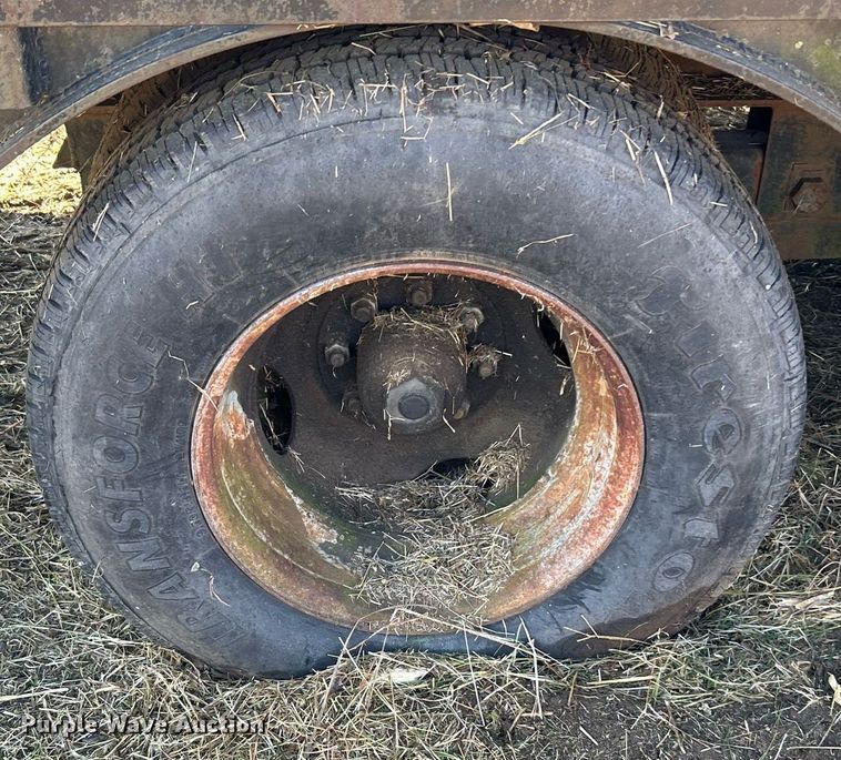 image for item DJ6460 1996 Ledwell  tilt deck equipment trailer