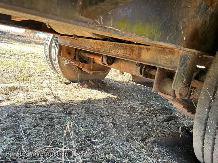 image for item DJ6460 1996 Ledwell  tilt deck equipment trailer