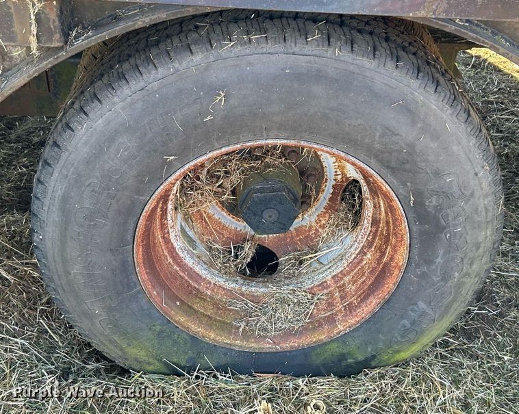 image for item DJ6460 1996 Ledwell  tilt deck equipment trailer