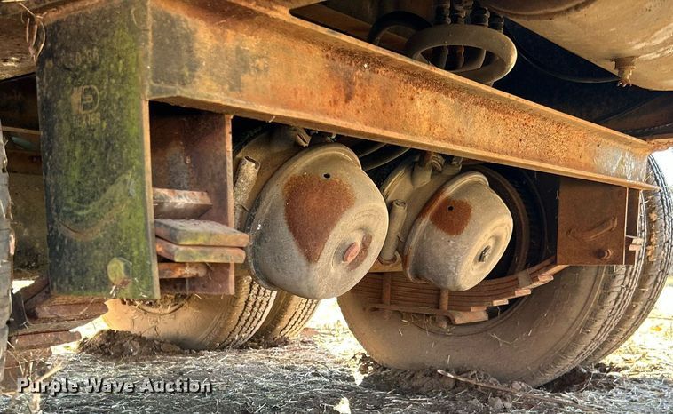 image for item DJ6460 1996 Ledwell  tilt deck equipment trailer