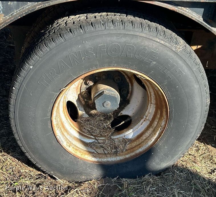 image for item DJ6460 1996 Ledwell  tilt deck equipment trailer